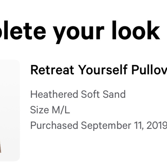 Lululemon Retreat Yourself Pullover - Picture 5 of 5